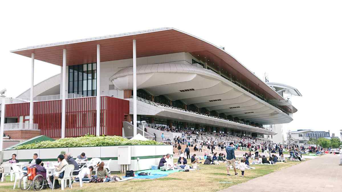 函館競馬場のスタンド