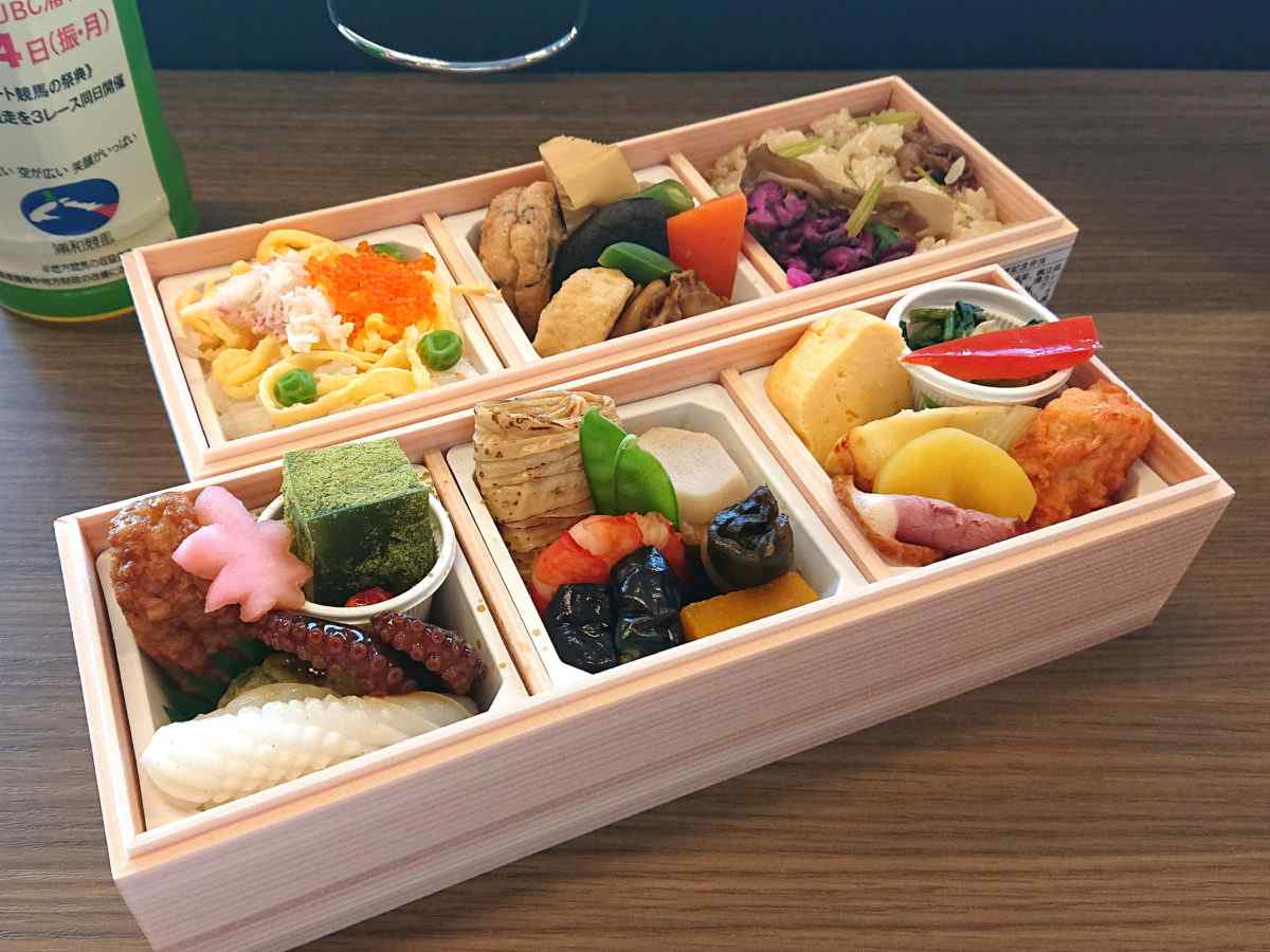 なだ万の弁当の中身