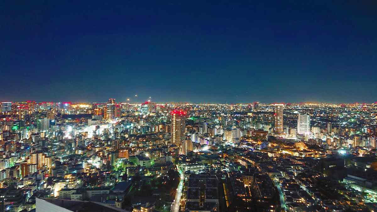 渋谷の夜景